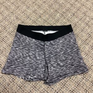 $3 Bundled * Black White Spandex Shorts * Size Juniors Small